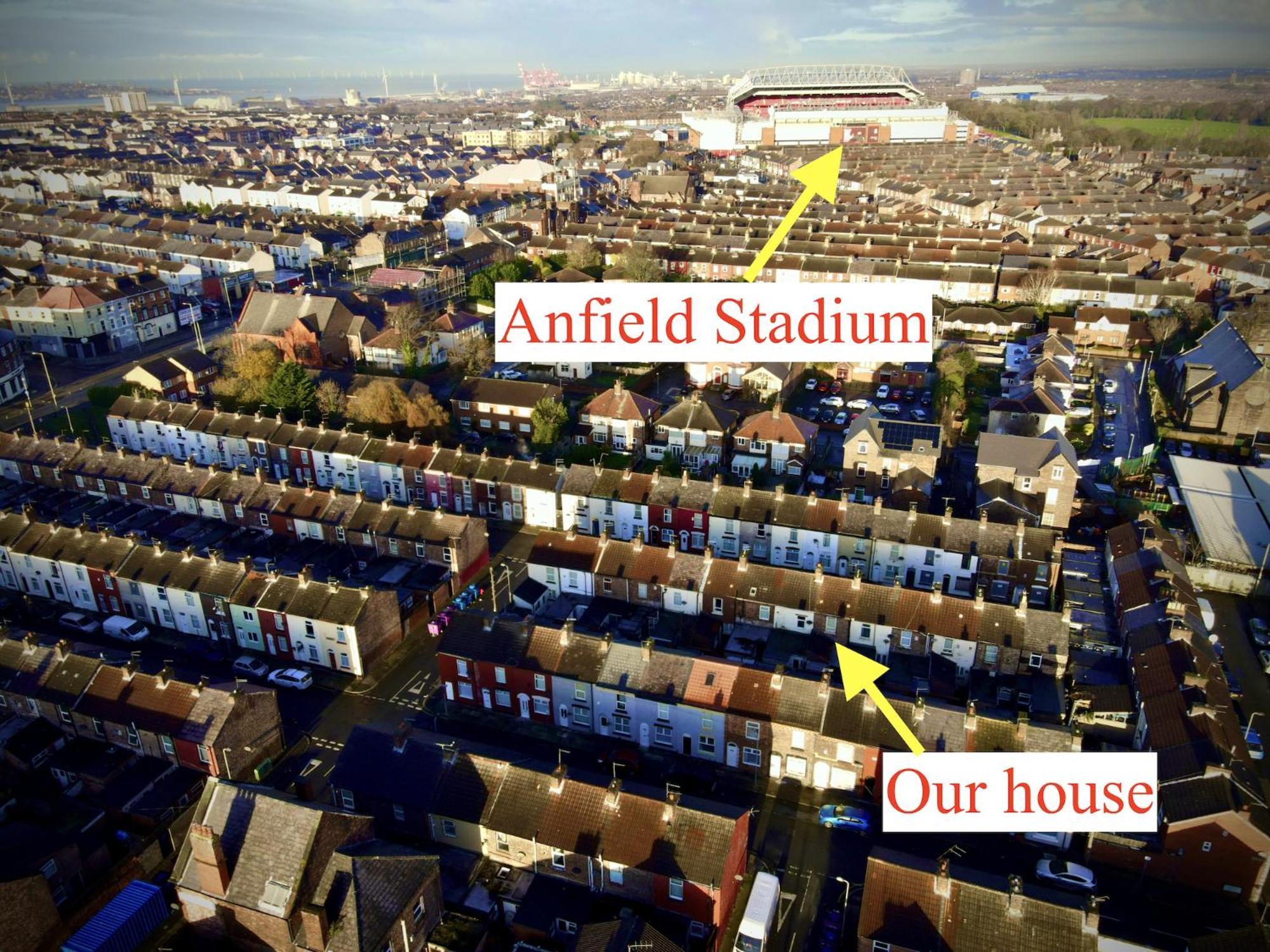 Cosy Anfield Guesthouse - Free Parking 利物浦 外观 照片